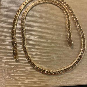 18K Yellow Gold Filled Tarnish-Resist 18” chain